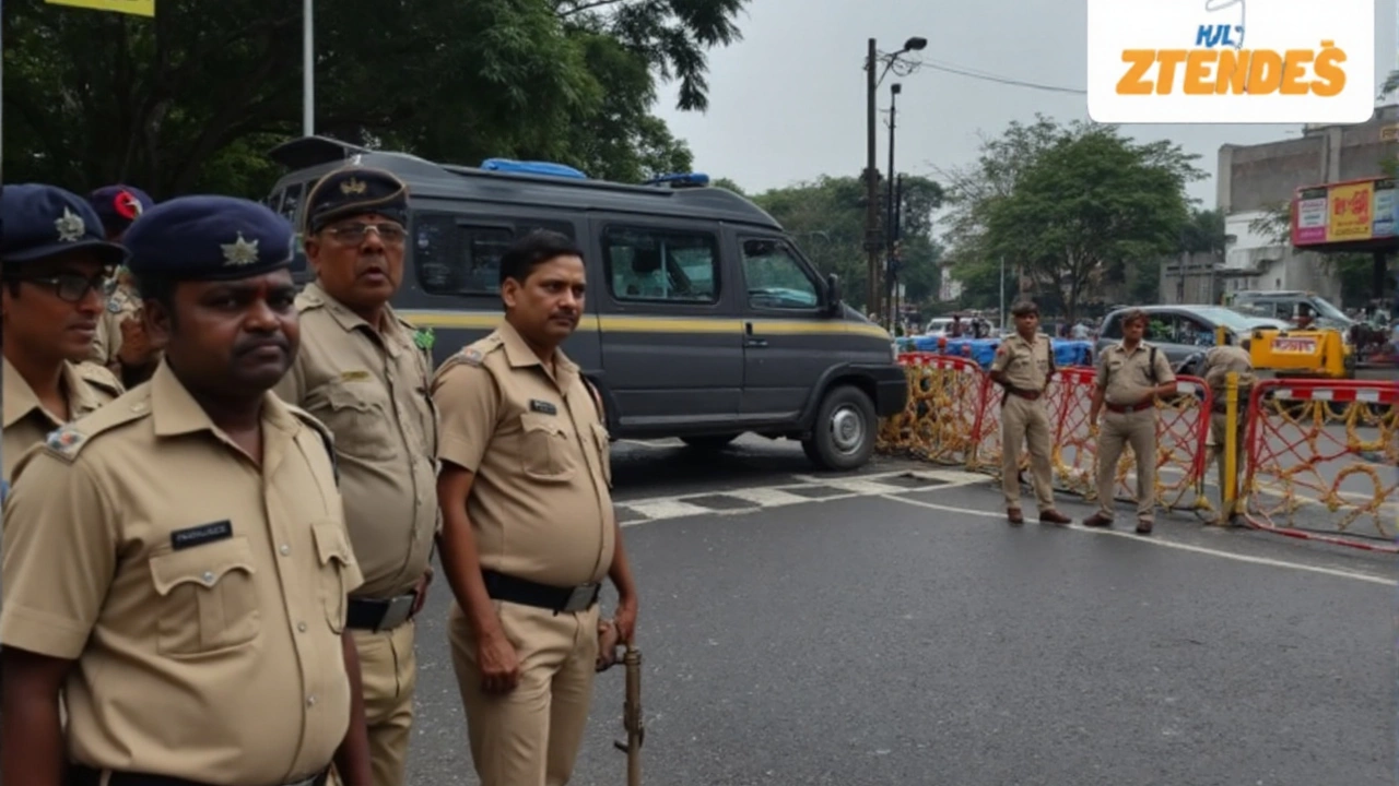 Mumbai on High Alert after WhatsApp Bomb Threat before Ganesh Visarjan; Noida Man Held